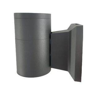 APLIQUE LED EXTERIOR GRIS MODELO KAPELLE CILINDRO IP54 SIMPLEPORTA GU10