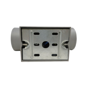 APLIQUE LED EXTERIOR GRIS MODELO KAPELLE CILINDRO IP54 DOBLE PORTA GU10
