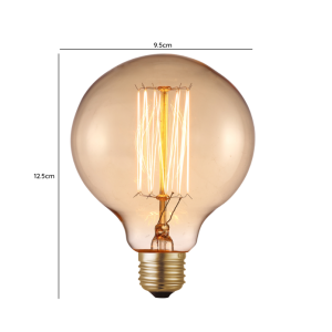 AMPOLLETA E27 LED G95 PARA DIMERIZAR MAX 40W 2700K