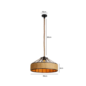 LAMPARA DE TECHO PORTA AMPOLLETA E27 MODELO ACHERNAR II