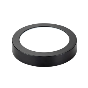 PANEL SOBREPUESTO BIO NEGRO REDONDO 12W