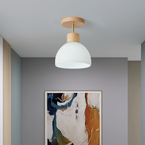 APLIQUE PORTA AMPOLLETA E27 MODELO MADERA TAHTI II