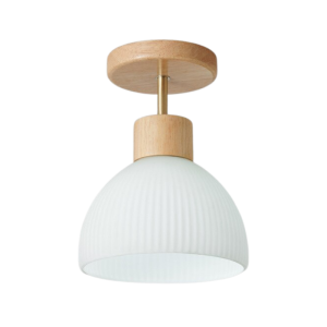 APLIQUE PORTA AMPOLLETA E27 MODELO MADERA TAHTI II
