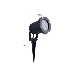 FOCO ESTACA PORTA GU10 IP65