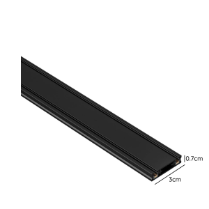 RIEL 1 METRO 48V NEGRO MODELO CYGNUS