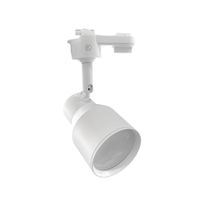 FOCO PORTA GU10 BLANCO A RIEL MONOFASICO MODELO ELNATH
