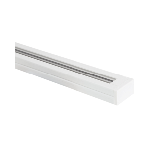 RIEL MONOFASICO 1 METRO BLANCO MODELO PALADIO