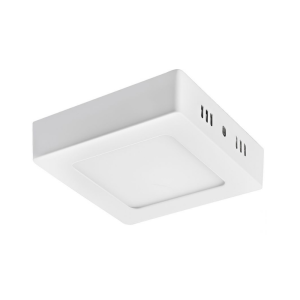 PANEL SOBREPUESTO PRO CUADRADO 6W FRIO 6000K