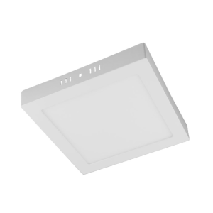 PANEL SOBREPUESTO PRO CUADRADO 18W FRIO 6500K