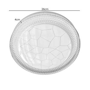 LAMPARA LED SOBREPUESTA 24+24W REDONDA 26CM ASPI III 3000K-4000K-6000K