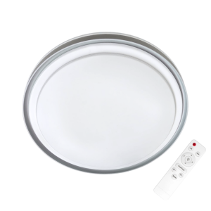 LAMPARA LED SOBREPUESTA C/CONTROL 48+48W GRIS TAURUS III 3000K-4000K-6000K