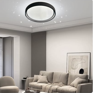 LAMPARA LED SOBREPUESTA 42+42W NEGRA ASTE 3000K-4000K-6000K