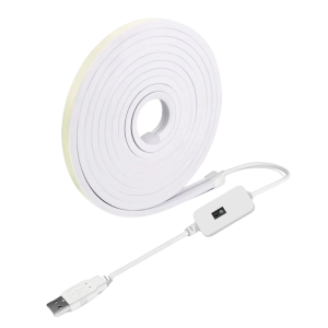 CINTA 5V NEON 2835 120LED IP54 10MM 9000K C/ADHESIVO 5 METROS