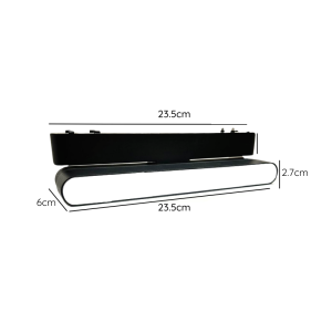 FOCO RIEL MAGNETICO 12W 48V 3000K MODELO CYGNUS