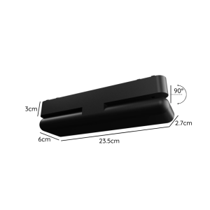 FOCO RIEL MAGNETICO 12W 48V 24° 4000K MODDELO CYGNUS