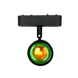 FOCO RIEL MAGNETICO LUPA 10W 48V ROSA AMARILLO MODELO CYGNUS