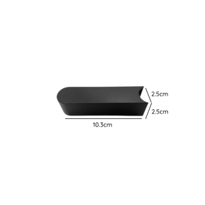 TAPA RIEL NEGRO 48V MODELO CYGNUS