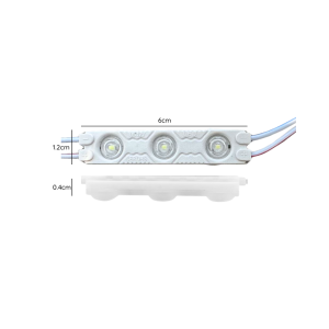 MODULO LED DC12V 1W 3LED LUZ FRIA 6500K IP65 200PCS