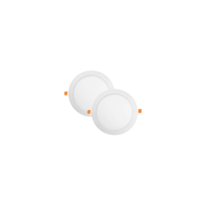 PACK 2 PANEL LED EMBUTIDO REDONDO 3W NEUTRO 4000K