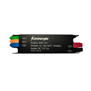 FUENTE DE PODER FAST 60W 12V MODELO ARCTURUS