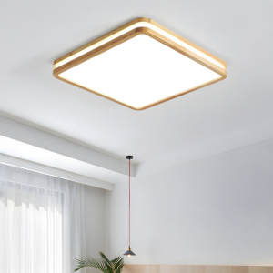 LAMPARA CUADRADA 48W 400MM SAIPH MDF CLARA 3000-4000-6000K C/CONTROL