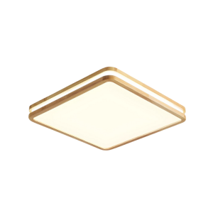 LAMPARA CUADRADA 48W 400MM SAIPH MDF CLARA 3000-4000-6000K C/CONTROL