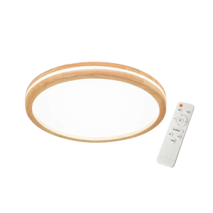 LAMPARA REDONDA 48W 400MM SAIPH MDF CLARA 3000-4000-6000K C/CONTROL