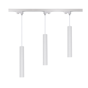 LAMPARA BLANCA PORTA GU10 A RIEL MODELO ENIF