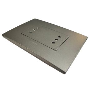 Enchufe Duplex 10A 250V (Grafito) con garantía