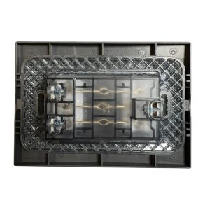 Enchufe Duplex 10A 250V (Grafito) con garantía