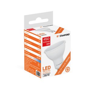Ampolleta Led Dicroica GU10 Empavonada (Cálida) 6W
