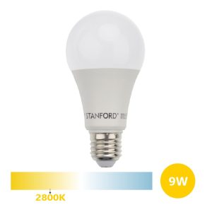Ampolleta Led Clásica STANFORD(Cálida) 9W
