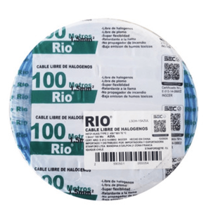 Cable EVA 4.0mm2 Azul 100Mts