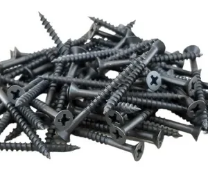 Tornillo para Madera Aglomerada Zincada Negro