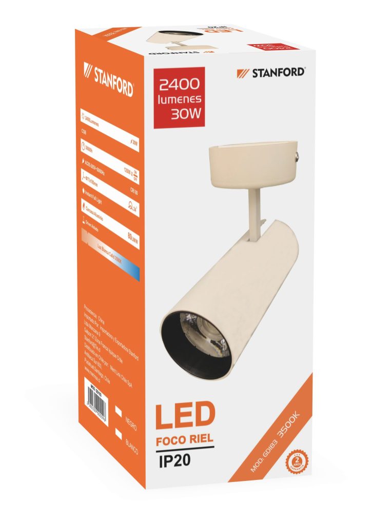 Foco Spot STANFORD 10W Blanco 3500K