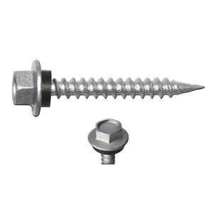 Tornillo Hexagonal Punta Espada con Golilla Recubrimiento Ruspert