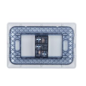 Enchufe Simple Bipaso 10A/16A 250V STANFORD Champagne