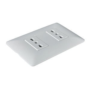 Enchufe Doble Bipaso 10A/16A 250V Café Stanford