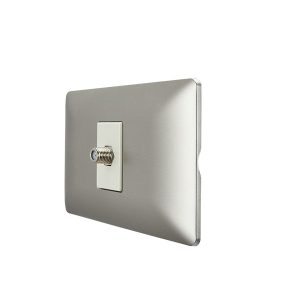 Toma Coaxial RG6 Stanford Champagne