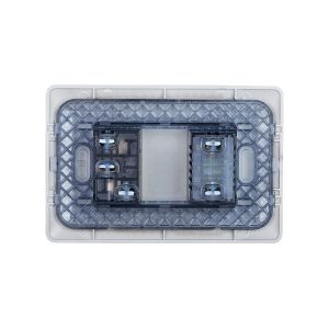 Enchufe Simple 10A 250V + Toma USB Café Stanford