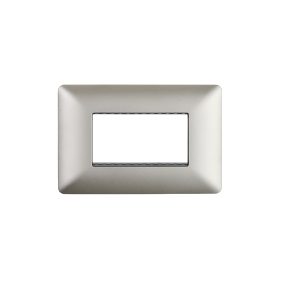 Placa Doble con Triple STANFORD Champagne