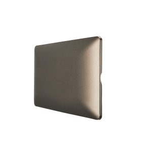 Placa Ciega con Soporte STANFORD Café