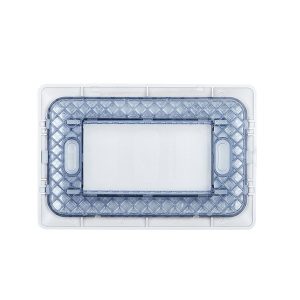 Placa Ciega con Soporte STANFORD Café