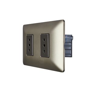Enchufe Doble 10A 250V STANFORD Café