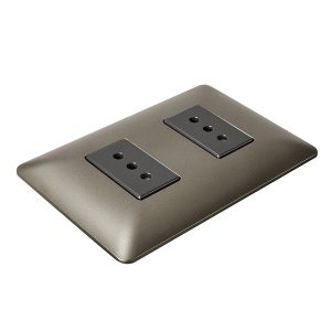 Enchufe Doble 10A 250V STANFORD Café