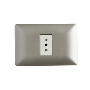 Enchufe Simple 10A 250V Stanford Chanpagne