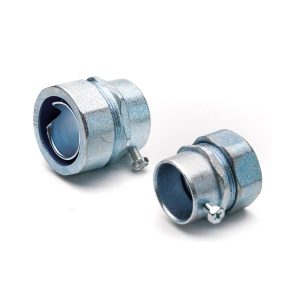 Conector Metálico Recto EMT Rígido a EMT Flexible 20mm