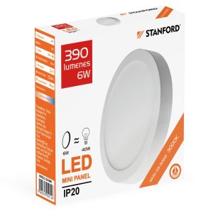 Panel Led Redondo Sobrepuesto STANFORD 3000K 24W