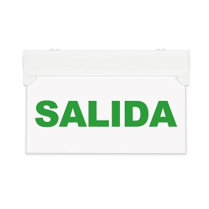 Señalética Salida de Emergencia STANFORD IP20 8.3 Lúmenes 6000K