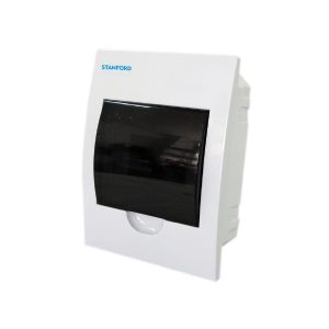 Tablero Eléctrico Embutido Stanford 6 Polos Tapa Transparente